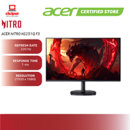 ACER NITRO KG251Q F3 24.5" GAMING MONITOR-BLACK (24.5" IPS FHD / 1MS / 320HZ / AMD FREESYNC / HD MI 