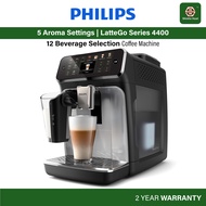 Philips Fully Automatic Espresso Coffee Machine EP4446 Series 4400 EP4446/70 Espresso Black Coffee C