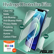 Hydrogel Screen Protector All Model Asus ROG Phone Zenfone 9 SE 8 6 6D 5 5S 4 3 2 Pro Max Selfie Las
