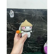 Slimz Seven-Colored Rabbit Keychain Super Supreme Oval Eyes (Almost Big)