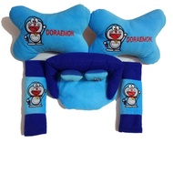 Doraemon 3-in-1 Car Pillow Set Doraemon Car Accessories/