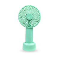 共田F27 迷你手提風扇 - 綠色| 持可站立芭蕉扇小風扇