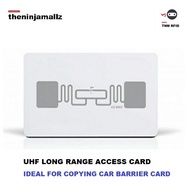 TNM UHF RFID Long Range Card 860-960mhz tag Car Park Access Card ALIEN 9662 Alien H3 for Duplicate C