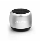 Vinnfier Atom Nano Portable Bluetooth Speaker - Silver