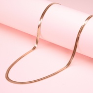 Grace Fine Jewelry สร้อยคอทอง 9k ลายสเนคแฟทเชน