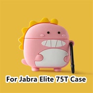 For Jabra Elite 75T Case Trendy Cartoon for Jabra Elite 75T Casing Soft Earphone Case Cover