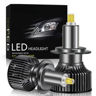 2PCS D4S D3S D2S H7 Led Car Headlight Bulbs 60000LM Lights Hir2 Turbo Bi Led for Projector Lens Auto