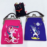 京都綾小路附帶口金包-妖怪(貓又)