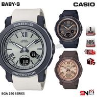 Casio Baby-G BGA-290 Ladies Watch Metallics Color Fashion Sport Analog Digital Watch Waterproof Jam Tangan Perempuan