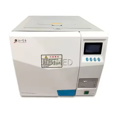Dental Autoclave Steam Sterilizer 18L/24L with Printer Class B Medical Table Top High Pressure Steri