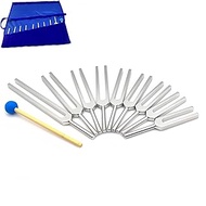 9PCS Tuning Forks for Healing Set, 174/285/396/417/528/639/741/852/963Hz Frequency Healing Tuning Fo