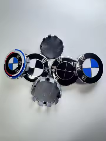 Car wheel hub center replacement cover 68mm 56mm 4 pieces, suitable for BMW X1 X2 X3 X4 X5 X6 X7 E36