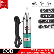 40-60M Lift 280W 12/24V Submersible Pompa Air Tenaga Surya Pompa Sumur Dalam Stainless Steel untuk P
