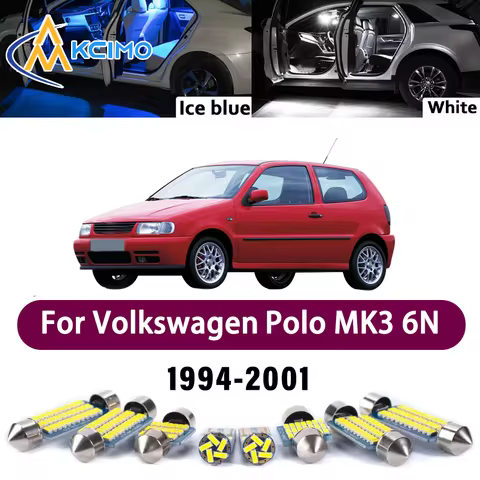 Superior LED Interior Kit for Volkswagen Polo MK3 6N 6N1 6N2 1994-2001 1995 1996 Premium Errorless D