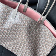 Goyard รุ่นลิมิเต็ด! กระเป๋าผู้หญิง2023ฤดูร้อนความจุมากอินเทรนด์กระเป๋าโท้ทแบบพกพา