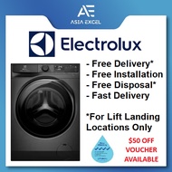 ELECTROLUX EWF1143R7SC 11KG ULTIMATECARE™ 700 ONYX FRONT LOAD ECOINVERTER WASHING MACHINE