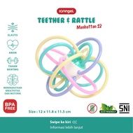 IQ Angel Manhattan 12 Teether Rattle Toy / Baby Teether / Baby Toy