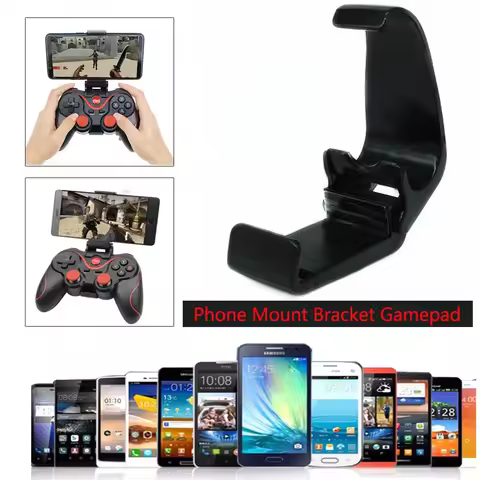 Durable Universal Controller Phone Clip Games Accessories Gamepad Mount Stand Handle Bracket for Ter