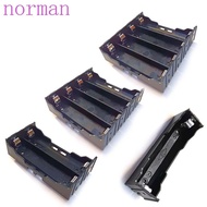 NORMAN Battery Box With Hard Pin DIY  Cases for 18650 Battery Storage Box 1 2 3 4 Slot Battery Holder