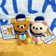 Rilakkuma 鬆弛熊 懶懶熊 拉拉熊 輕鬆小熊 Korilakkuma 牛奶熊 白熊 懶妹 2011年 海軍風 景品 公仔吊飾