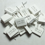 R flat chalk bpr 0.47ohm 0,47ohm 0.47 0R47 5w 5watt 5 watt Resistor 0,47 5wat wat wat