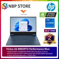 HP Victus 16-R0029TX 16.1" FHD 144Hz Gaming Laptop Performance Blue ( I7-13700HX, 16GB, 512GB SSD, RTX4070 8GB, W11 )