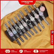 [READY STOCK] SEOUL Women Watch Stainless Steel Waterproof Korea Jam Tangan Wanita Perempuan Premium