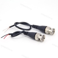 BNC Male Connector Q9 shielded Power Pigtail Cable BNC cord Wire Connectors coaxial signal for CCTV 