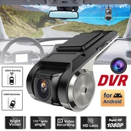 170° Car DVR Camera HD 1080P ADAS Video Recorder Dash Cam Night Vision for Android Player