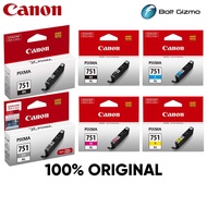Canon Ink PGI-750 |  CLI-751 BLACK | CLI-751 CYAN | CLI-751 MAGENTA | CLI-751 YELLOW | CLI-751 GREY 