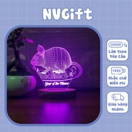 CNY Canh Ty 2020 - Unique, meaningful gift - Decorative 3D Led light CNY