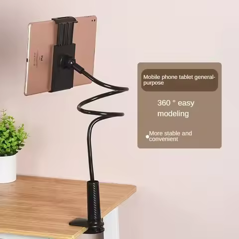 Flexible Long Arm Tablet Stand Holder for Bed Desk Phone Tablet Support for Xiaomi Huawei Samsung Te