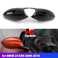 M Style E89 Car Side Rearview Mirror Cover Cap Replacement For BMW E89 Z4 2009-2018 Car Door Rear Vi