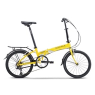 Oyama/Oyama Elite Sky M300 with Shelf 20-Inch 6-Speed Aluminum Alloy Folding Bicycle