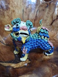 交趾陶 獅子 陶瓷