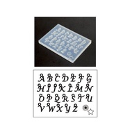 Alphabet Mold Cursive