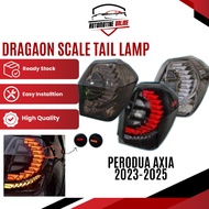 Perodua Axia 2023-2025 Dynamic Led Tail Lamp Taillamp Taillight Light Running Signal Albino Smoke