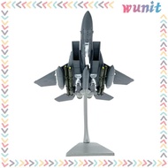 [Wunit] 1/100 F 15E Fighter Fighter Aircraft Model Collectables Metal Planes Fighter Model Toy for D
