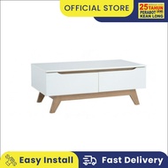 KLSB Cabinet TV  / Almari TV / TV Media Storage Cabinet / Kabinet TV Putih / Kabinet TV