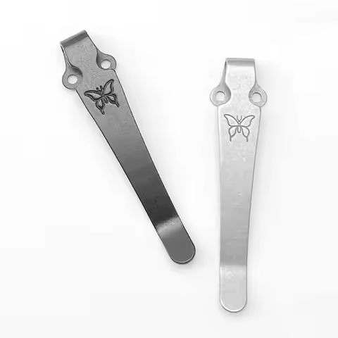 3 Colors Knife Titanium Deep Carry Pocket Clip Back Clamp for Benchmade Griptillian Bugout 535 940 M