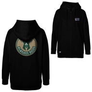 Milwaukee Bucks basketball zipper hoodie sweater normal, jumbo and oversize sizes M-5XL