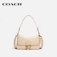 COACH กระเป๋าสะพายไหล่ผู้หญิงรุ่น Soft Tabby Shoulder Bag สีขาว C4823 B4/IY