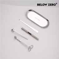 BELOW ZERO Scented Candle Tool Set Gift Box Igniter Candle Extinguishing Hook Cover Candle Wick Cut 