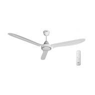 Khind 60" DC Motor 3 Blade Remote Ceiling Fan CF683DC (Matte White)