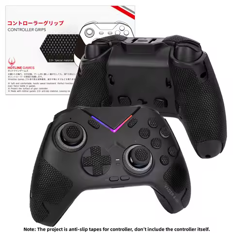 HOTLINE GAMES 2.0 PLUS Controller Grip Tape Compatible With Flydigi Vader 3 Pro / Vader 4 Pro Gaming