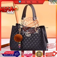 💎SNN QUALITY💯👍BRANDED HANDBAG LADY VERSATILE CHAIN HANDBAG SKMCS179 BEG RANTAI GOLD PLATED BEG MEWAH