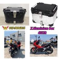 ALUMINIUM TOP BOX 45LTR FOR MOTORCYCLE