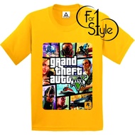 GTA5 T-shirt GTAV GTA 5 GTA V Grand Theft Auto