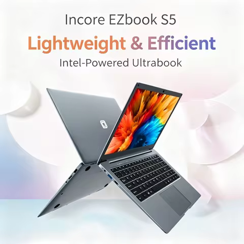 14.1 INCH Notebook Ultrabook Windows 10 Laptop PC 6GB RAM 128GB ROM Intel N4020 CPU 2GHz Quad Core 4