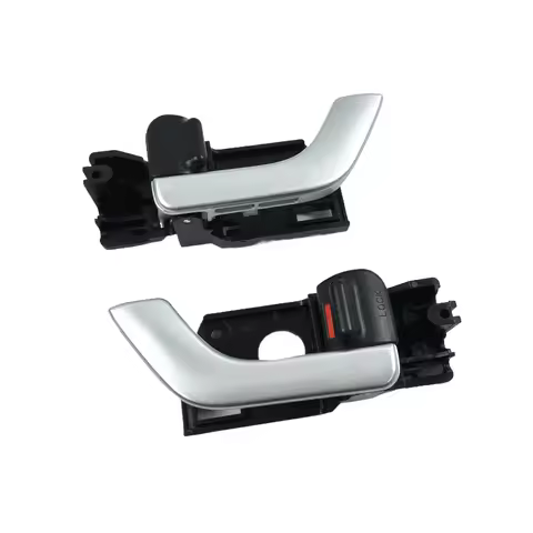 Silver Inside Door Handle Left right For Hyundai Tiburon Coupe 2003-2008 826102C500 826202C500 82610